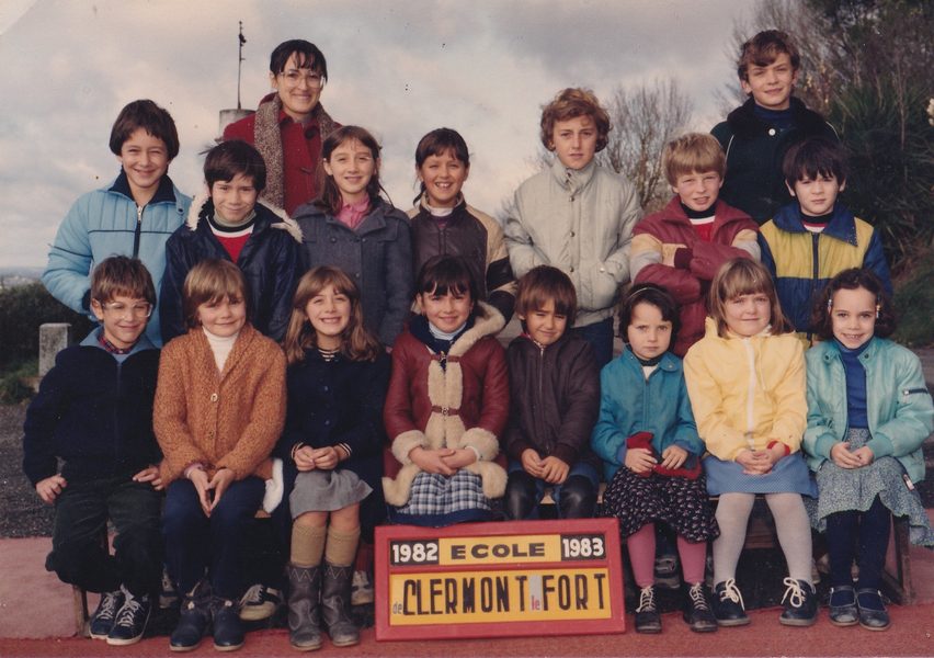 Clermont Le Fort École 1983