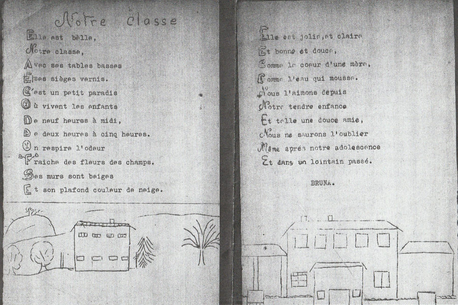 Clermont Le Fort École Texte Et Dessin De Bruna